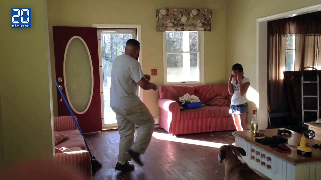 Battle de hip-hop avec sa fille