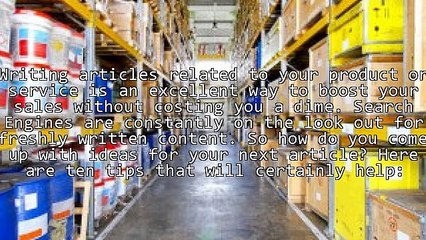 Ten top tips on making money online with articles