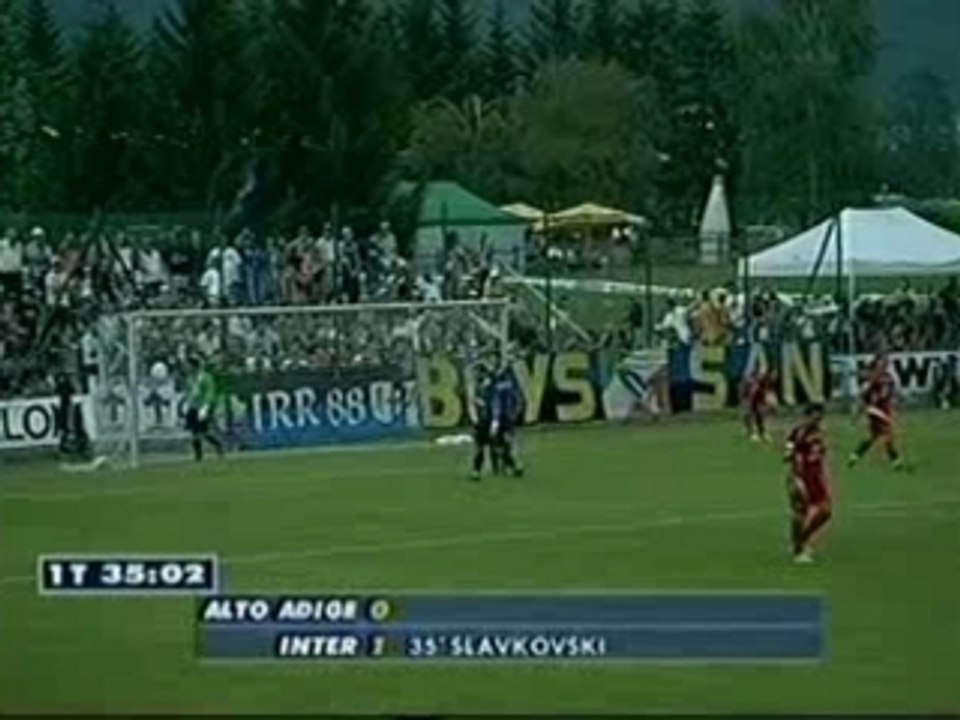 Alto adige vs inter 0-1 slavkovski