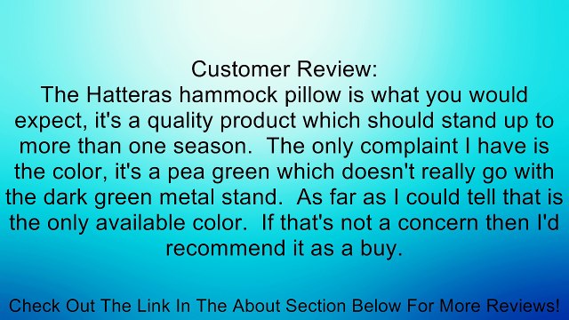 Pawleys Island Hammocks Pawleys Island Leaf Chambray Traditional Hammock Pillow Review