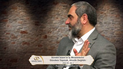 10-Sürekli İslam’ın İç Meselelerini Gündem Yapmak, Alimlik Değildir