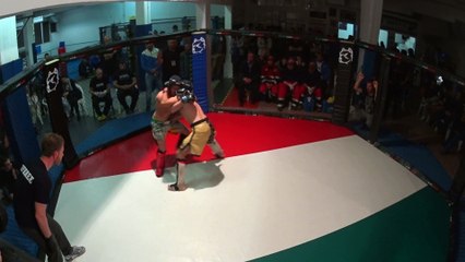 -59 kg senior - Barhoumi Denni (LEGIOS TEAM TIVOLI) vince per abbandono su Piancatelli Ivan (FIGHTCLUB 06)