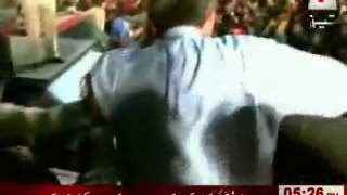 Attack on GEO reporter Amin Hafeez by PTI workers