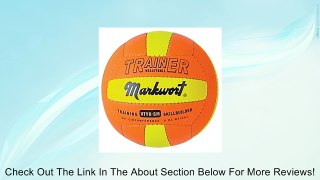 Markwort Light Weight Volleyball Trainers, Small 9.5-Inch, 4.8-Ounce, Orange/Yellow Review