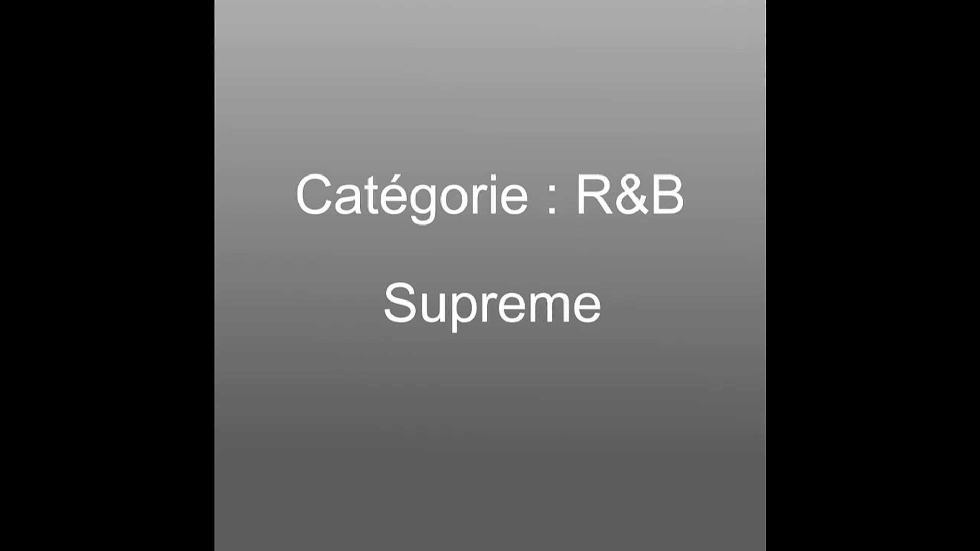 ⁣R&B Supreme