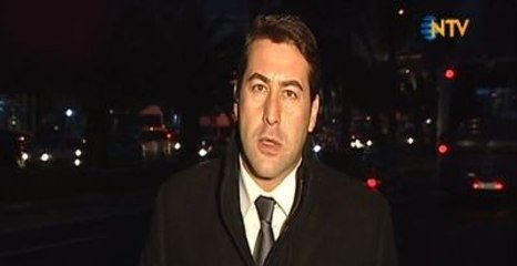 NTV Canlı Yayınında Pankart Paniği