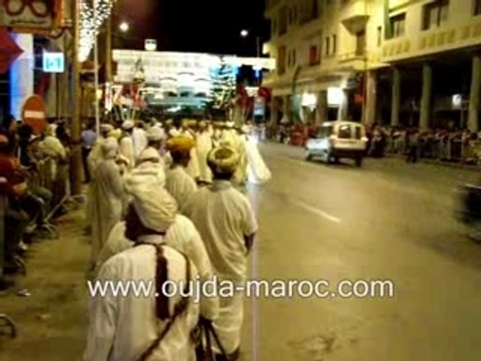 animation dans les rues d'Oujda