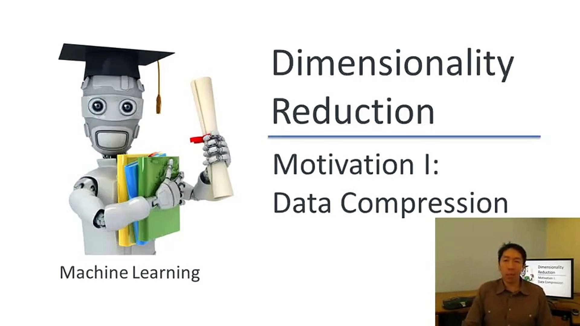 14.1 Machine Learning Motivation I (Data Compression)