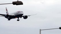 British Airways Boeing 787-8 landing at London Heathrow!