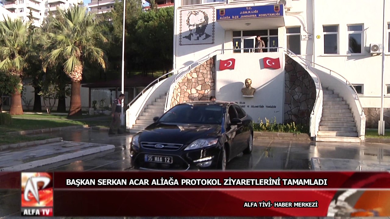 Başkan Serkan Acar Aliağa Protokol Ziyaretlerini Tamamladı