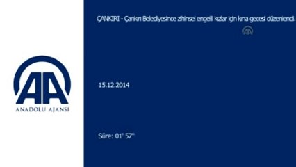 Zihinsel Engelli Kızlar İçin Kına Gecesi Yapıldı