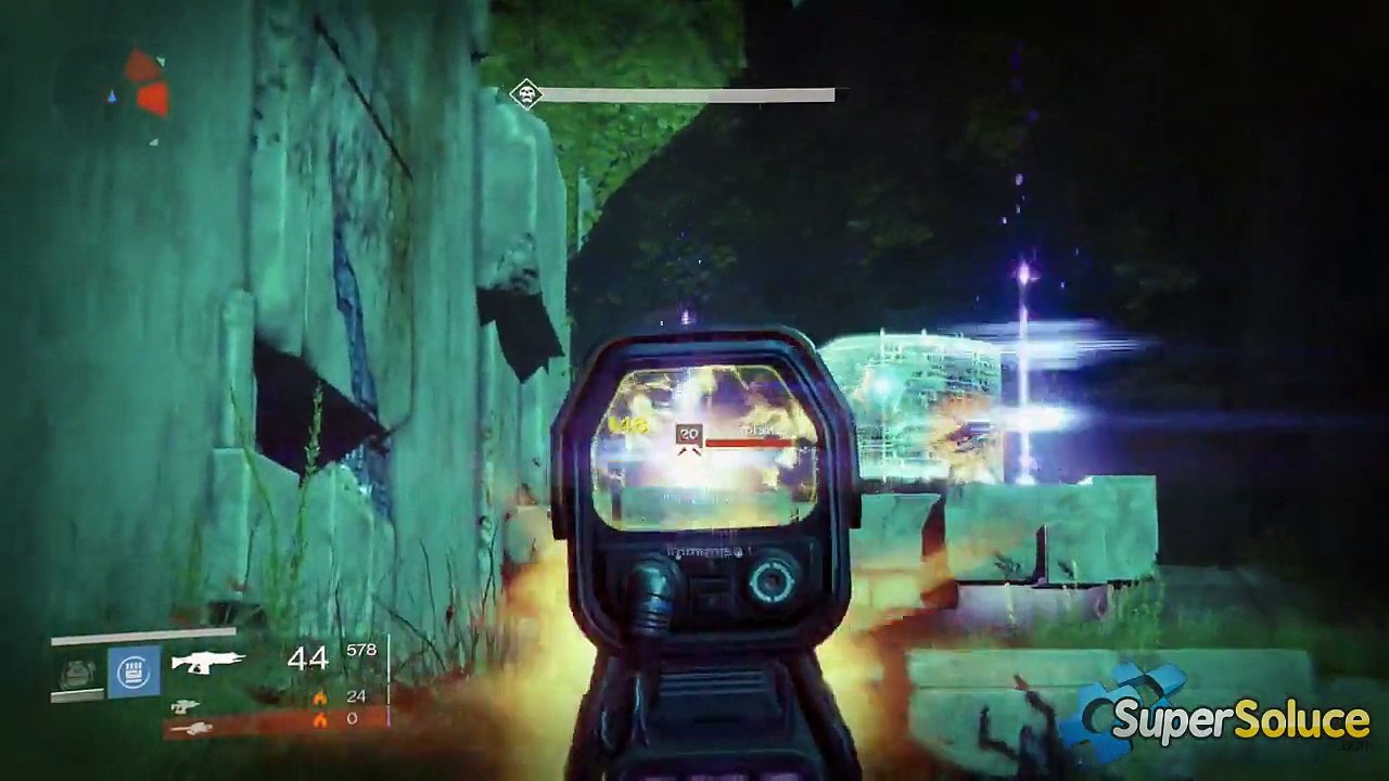 Destiny - DLC Les Ténèbres Souterraines : Première Zone de Ténèbres de la mission \"L'Esprit Éternel\"