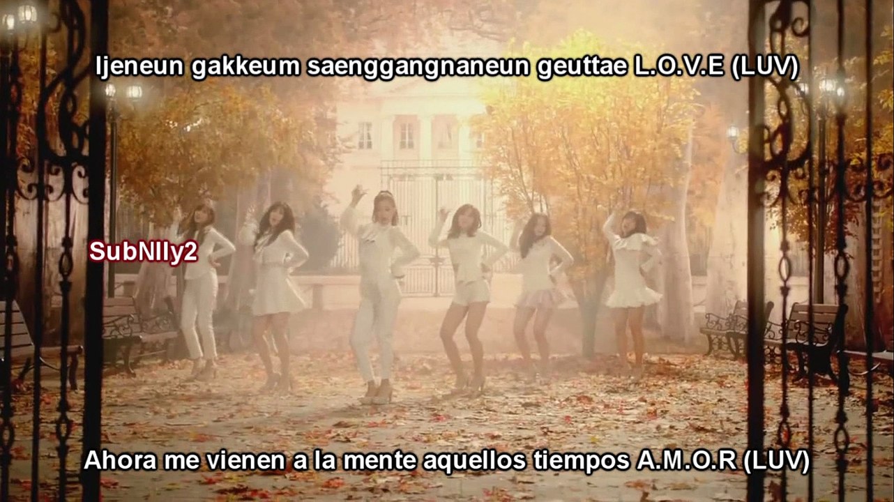 A Pink - LUV MV [Sub Español + Rom]