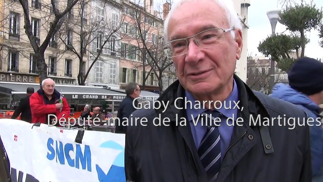 SNCM : Réactions politiques,syndicales et patronales juste avant la table ronde en préfecture .