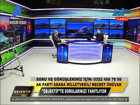 Prof.Dr.Necdet Ünüvar, TV A Objektif Özel Programına Konuk Oldu.