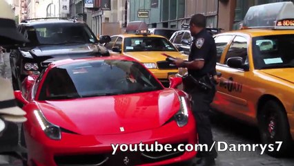Ferrarili Zengin Çocuk Polise Gider Yaparsa