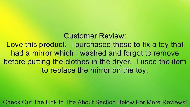 Mirrored Sheets by Tim Holtz Idea-ology, 2 Sheets, 6 x 9 Inches, Polystyrene, TH93029 Review