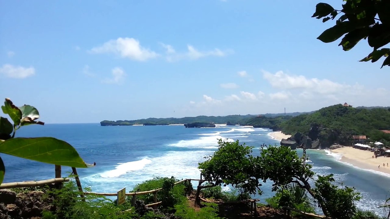 A Cheap Private Beach at Greweng, Yogyakarta,  Indonesia