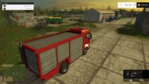 Farming Simulator 15 (2015) - Fire Truck Mod & Baldeykino Map - Mod Squad