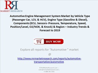 Automotive Engine Management System Market 2019