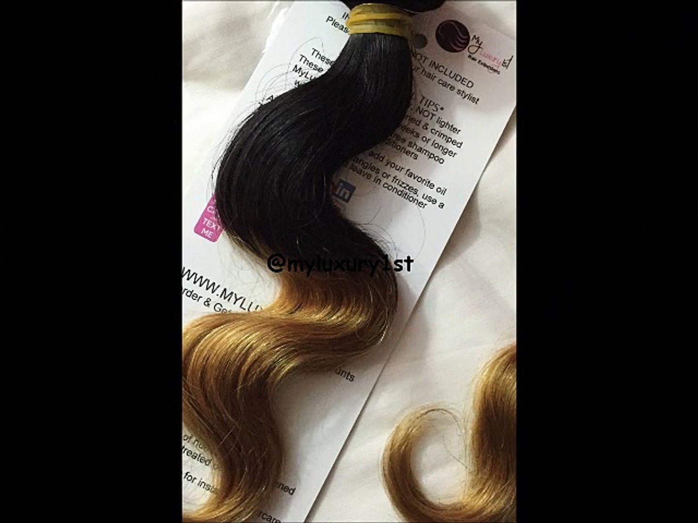 50 Gram Bundle Of Processed Brazilian Remy Human Hair Weft Video