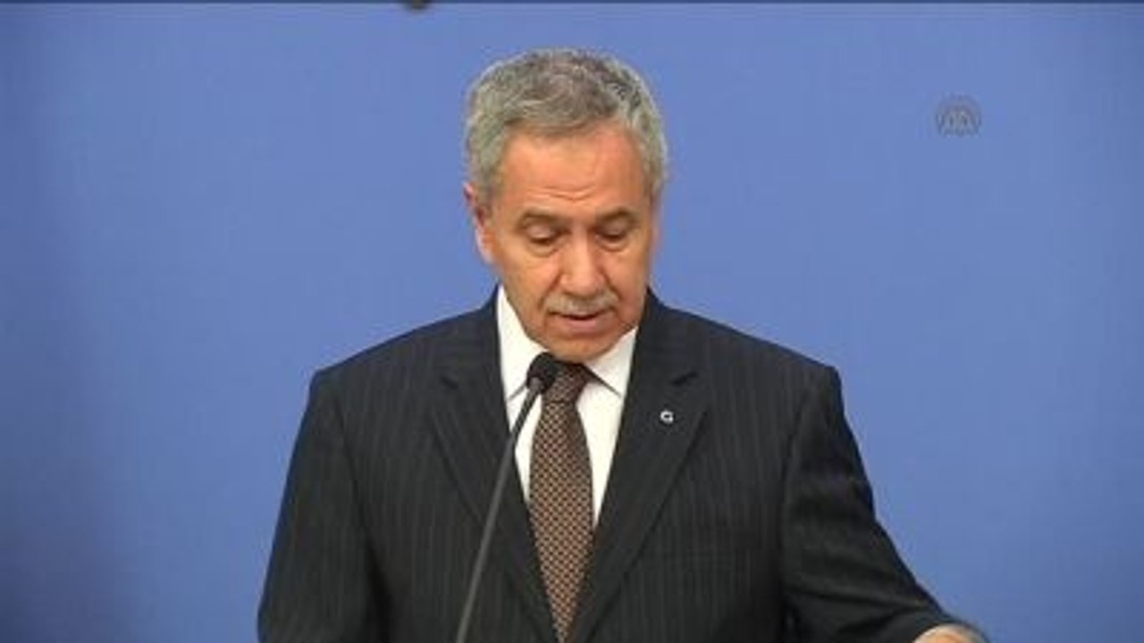 Arınç: "Siyasi Değil Hukuki Bir Süreç"