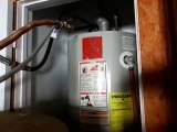 A Dallas Home Inspector Shows Two Water Heaters