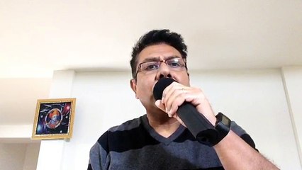 Khushi ki woh raat aa gayi... Mukeshji's karaoke by dj mehfil live
