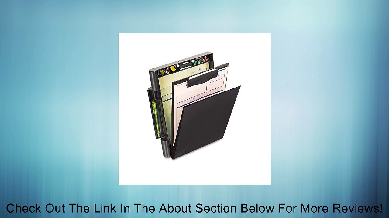 Officemate - Recycled Plastic Forms Holder, 3/4" Capacity, Holds 9w x 12h, Black - Sold As 1 Each - A new generation of form holders! Review