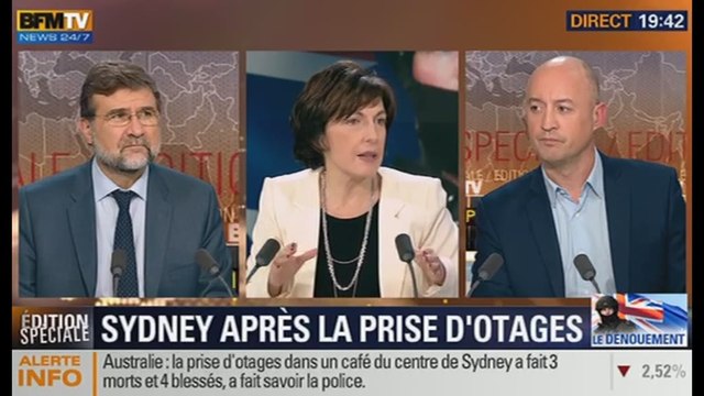 19H Ruth Elkrief: Retour sur la prise d'otages à Sydney avec Laurent Combalbert (2/2) - 15/12
