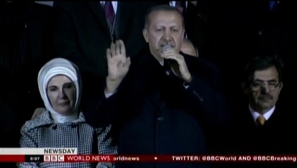 BBC トルコ警察 政府に批判的な報道関係者を逮捕