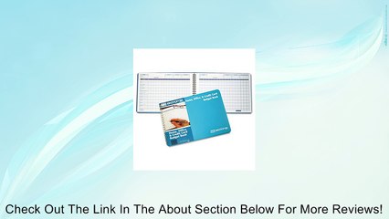 Home/Office Budget Book, 56 Pages, 10 1/4 x 7 1/4, Aqua Leatherette Cover, Sold as 1 Each Review