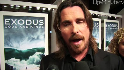 Christian Bale talks Exodus: Gods and Kings