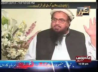 Hafiz Saeed on India, Kashmir and SRK - Part 1
