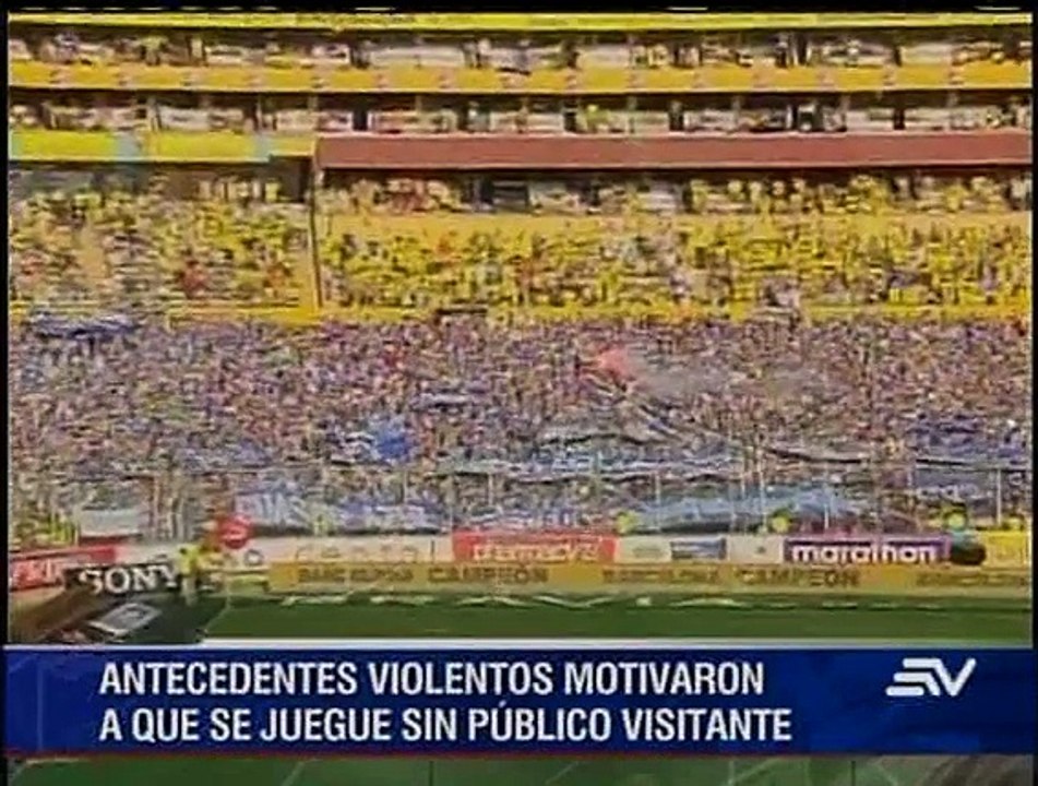 Clásico sin hinchada visitante
