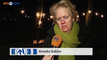 Nabestaanden herdenken overleden kinderen tijdens Wereldlichtjesdag - RTV Noord