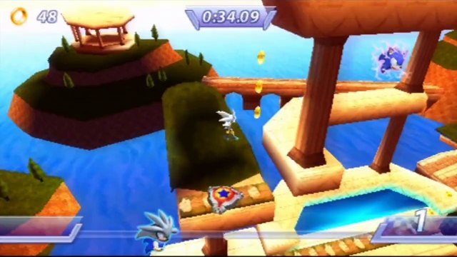 Sonic Rivals - Silver : Zone Colosseum Highway Acte 2