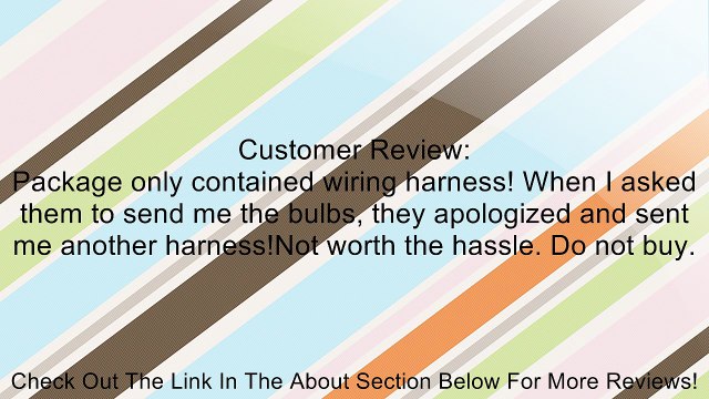 BestDealUSA 2pc 12V 35W Bi-Xenon HID Conversion H4-3 6000K Hi/Lo Beam Light Bulb Review