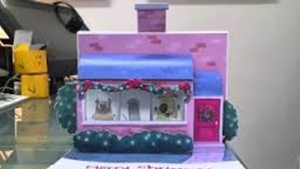 Unveiling the " Birdbox " Christmas card