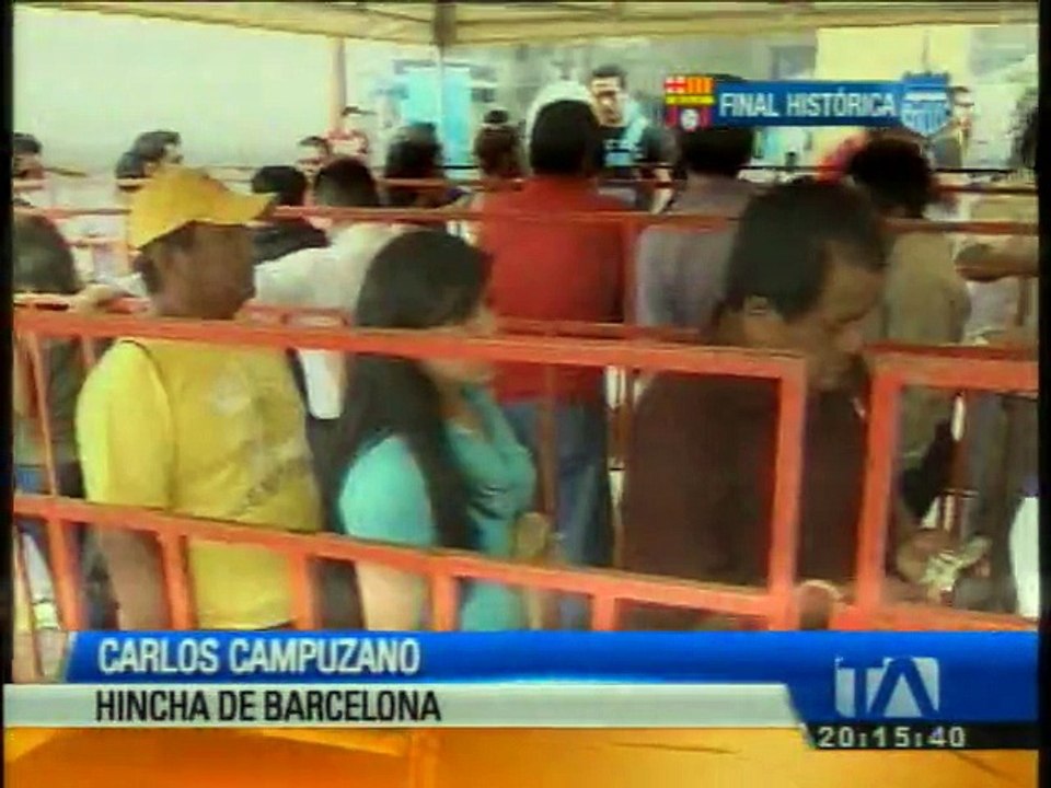 Precios entradas primera final Barcelona-Emelec