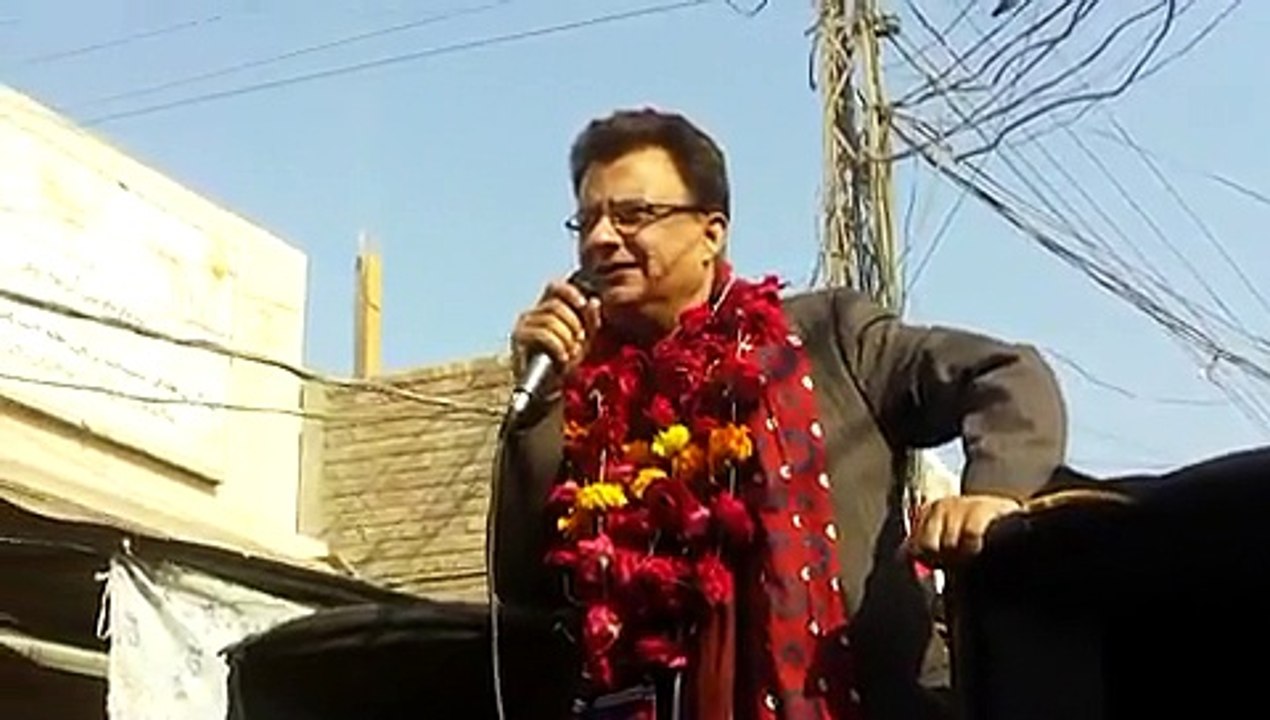 Bedari March- Ayaz Latif Palijo speech at Tando...