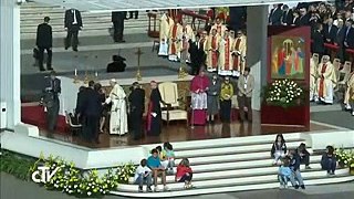 Andrea Bocelli y el Papa Francisco 28-09-14