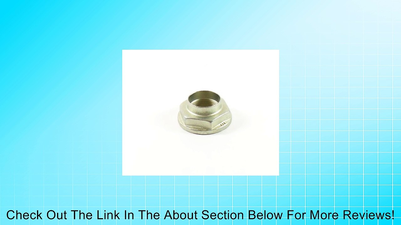 Genuine BMW Collar Nut E24 E28 E30 E31 E32 E34 E36 E38 E46 Z3 Z4 Review