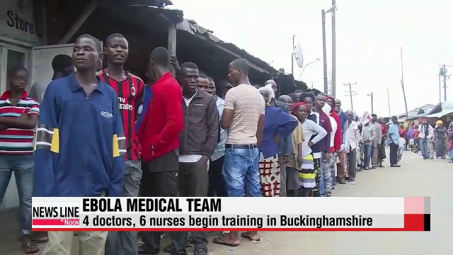 Korean medical personnel begins training to treat Ebola patients in Sierra Leone
