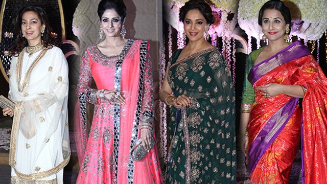 Celebs At Manish Malhotras Niece Reception