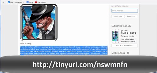 Clash of Gangs Hack No Survey
