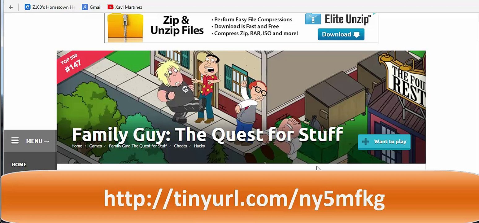Family Guy The Quest for Stuff Hack Android
