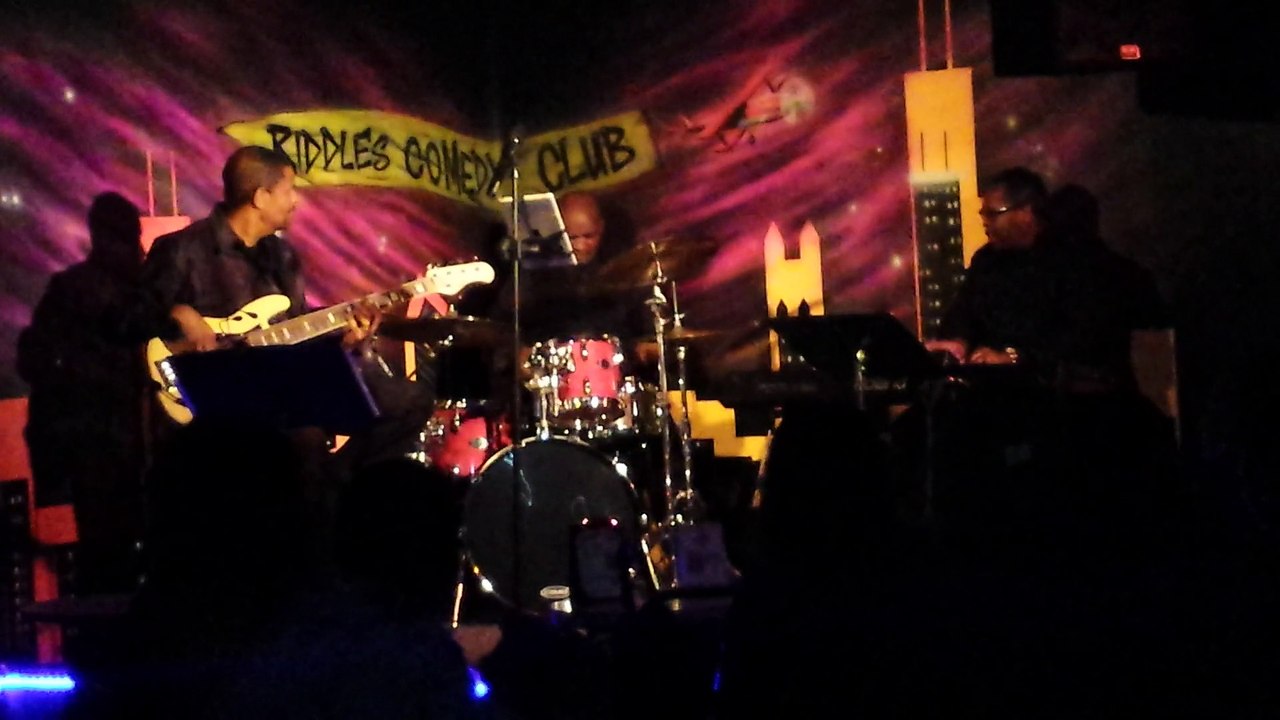 At Riddles comedy club