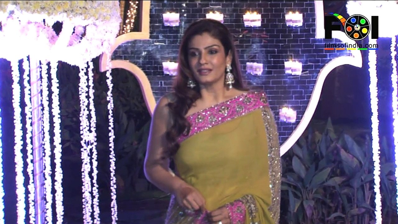 Grand Wedding Reception Of Manish Malhotra's Niece