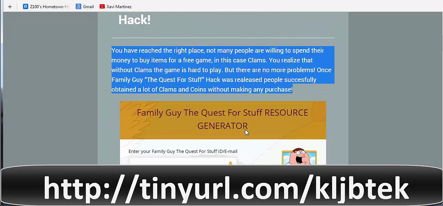 Family Guy The Quest for Stuff Hack Cydia